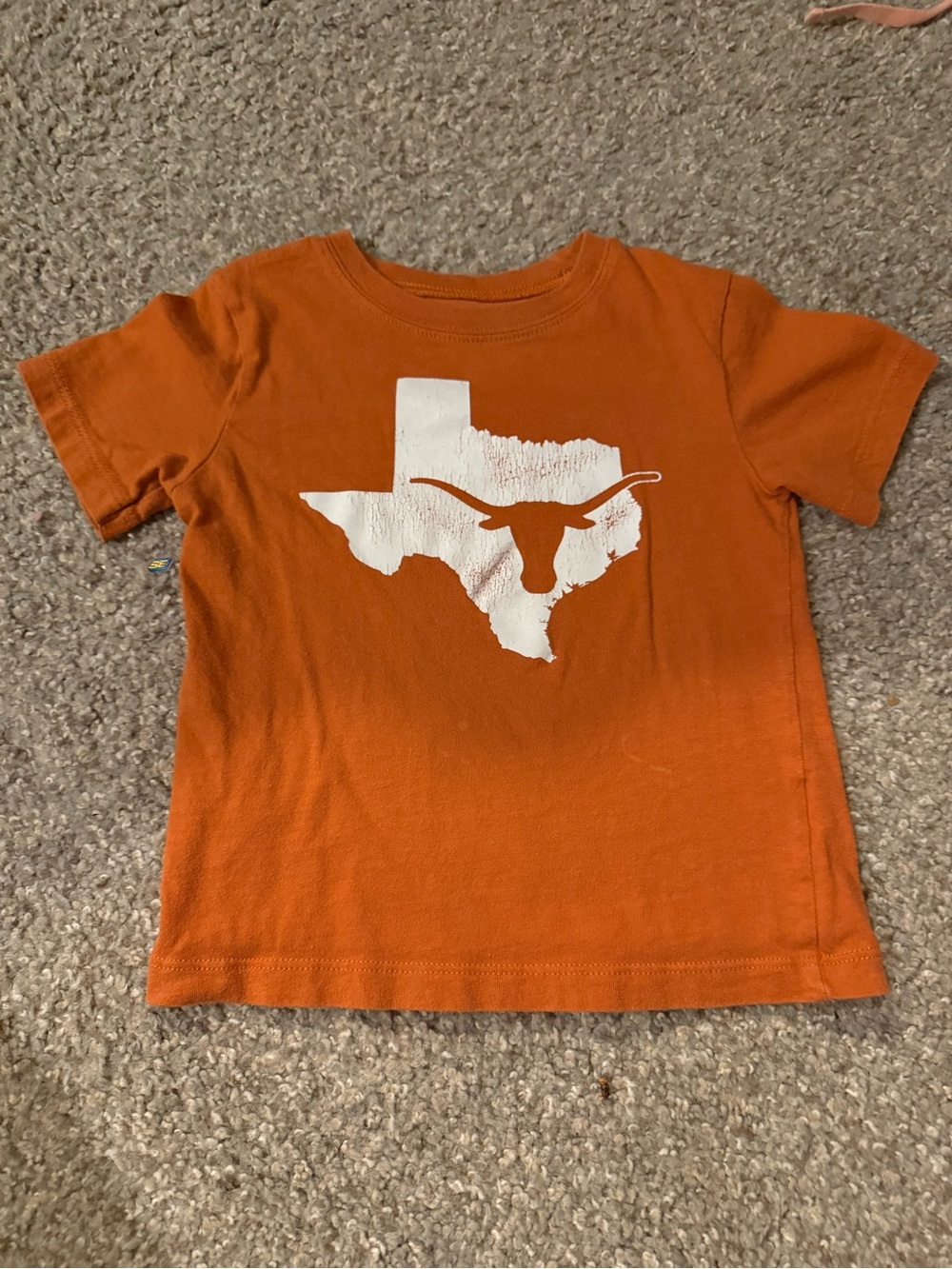 Kids Orange Texas Longhorn Graphic Tee